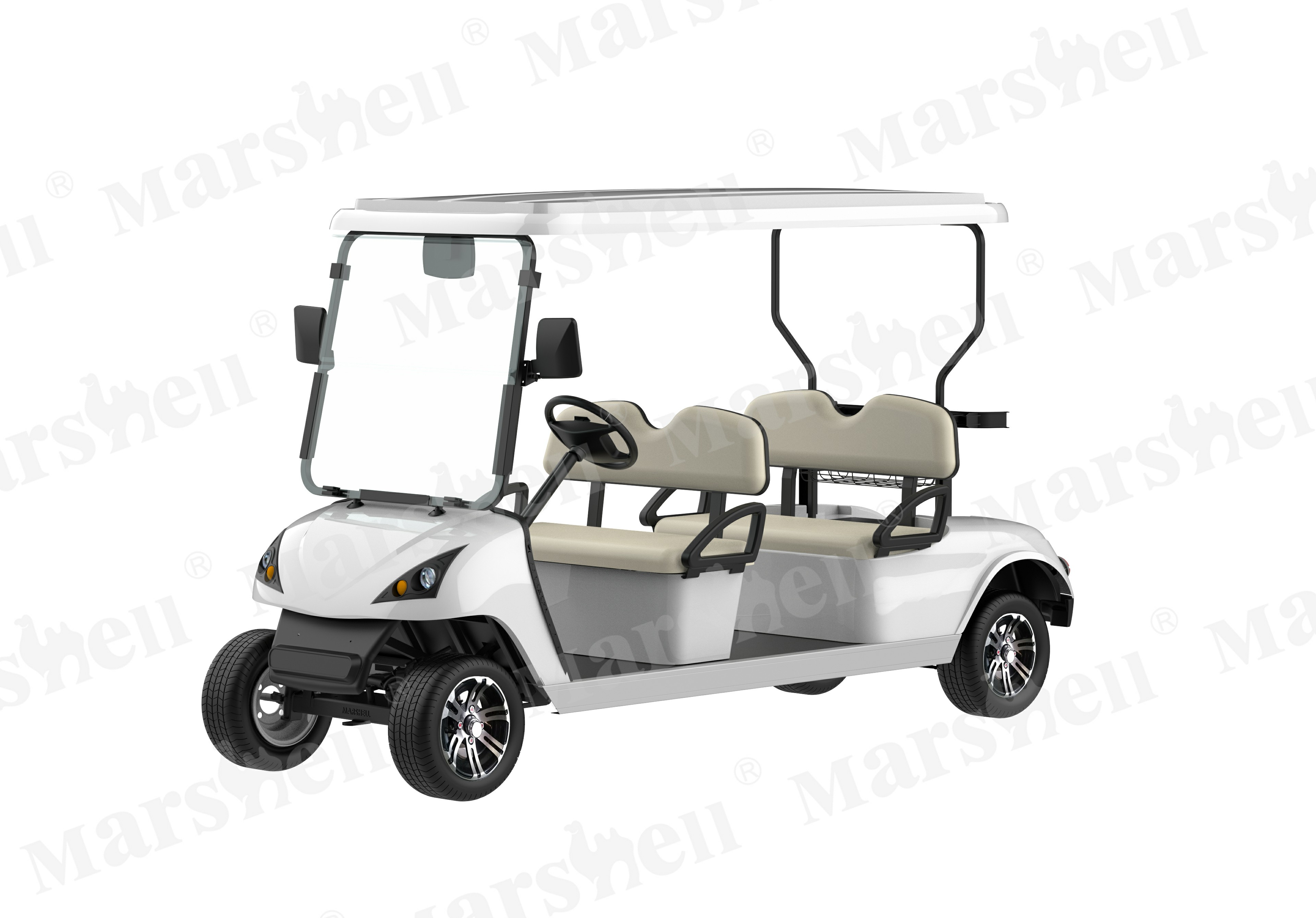  四座电动高尔夫球车DG-C4-1 